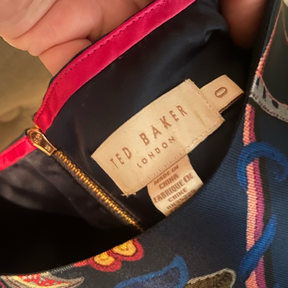 Ted Baker Fluxam Folk Foliage Dress - Picture 5 of 5